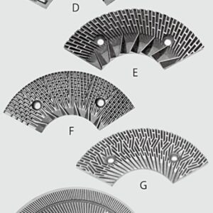 KRK 2500 Series Refiner Plates